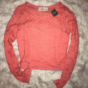 Brand new Abercrombie lace crop top